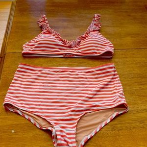 J Crew high waisted bikini